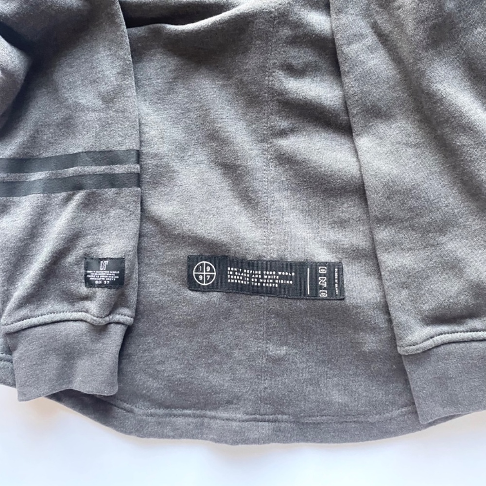 NWT Men’s Hoodie Black n’ Blanc by Projek Raw - Picture 6 of 7